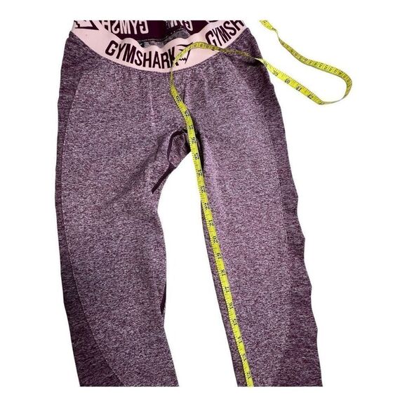 Gymshark Women's Pull-On Flex Compression Leggings Heather Purple Size Small - Picture 4 of 8